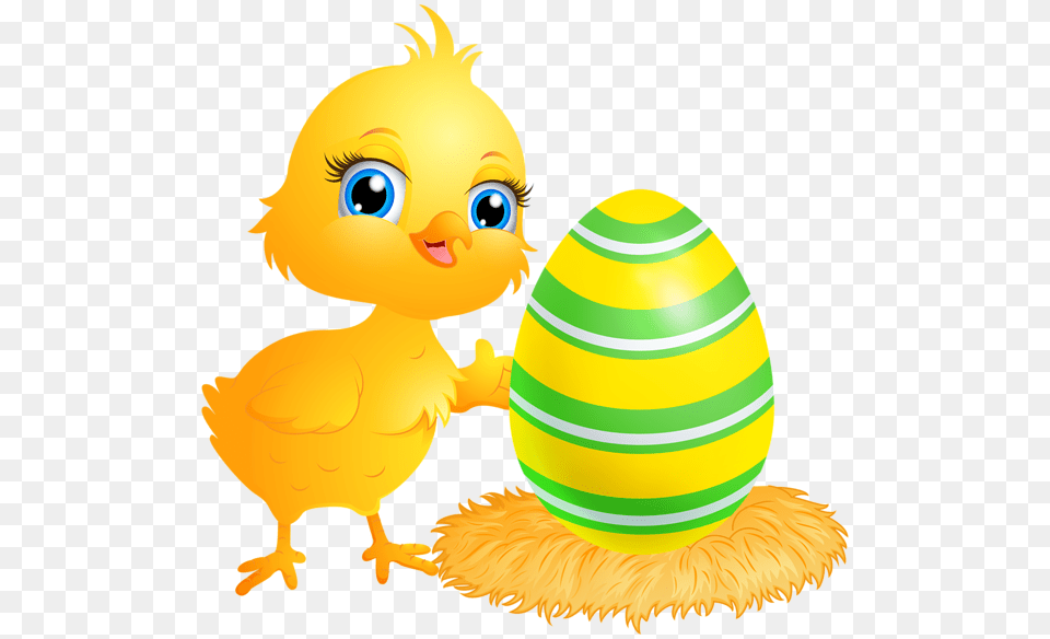 Easter Chicken Transparent Clip Art, Food, Egg, Easter Egg, Animal Free Png Download