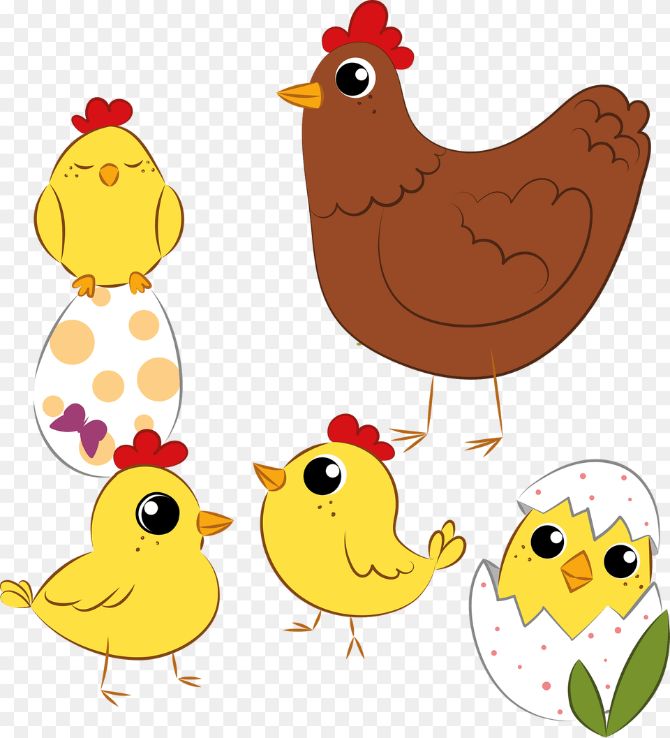 Easter Chickens Clipart, Animal, Bird, Chicken, Fowl Free Png Download