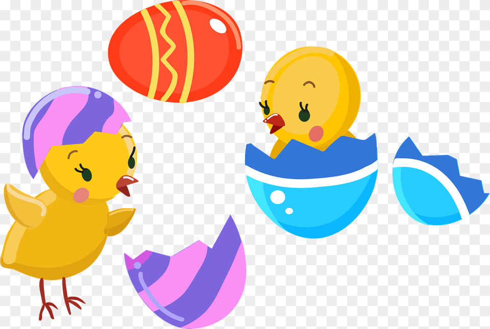 Easter Chicks Clipart, Face, Head, Person, Egg Free Png