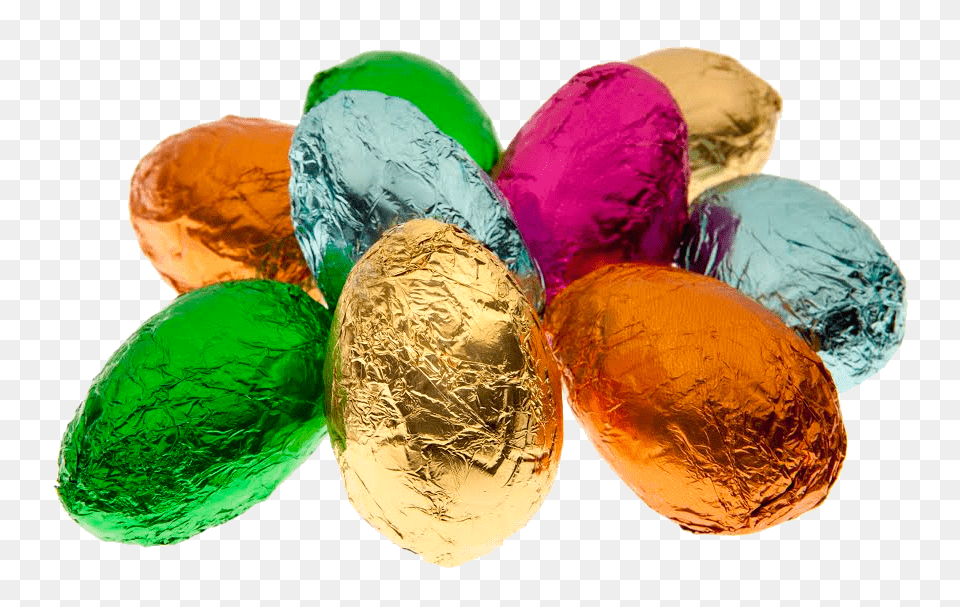 Easter Chocolate Eggs Close Up, Aluminium, Food, Sweets, Adult Free Png