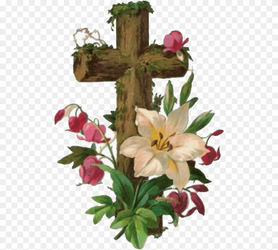 Easter Christianity Cross File Mart Religious Happy Easter, Symbol, Flower, Petal, Plant Free Transparent Png