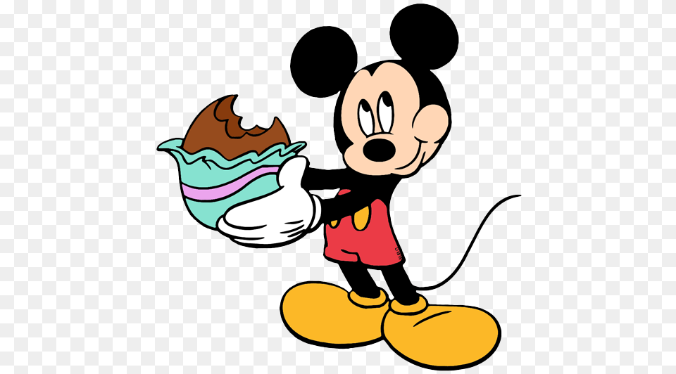 Easter Clip Art Mickey Mouse, Cartoon Free Transparent Png