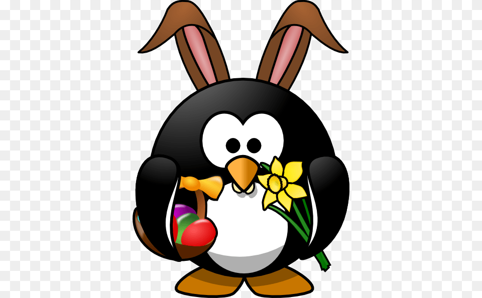 Easter Clip Art Penguin, Animal Free Transparent Png