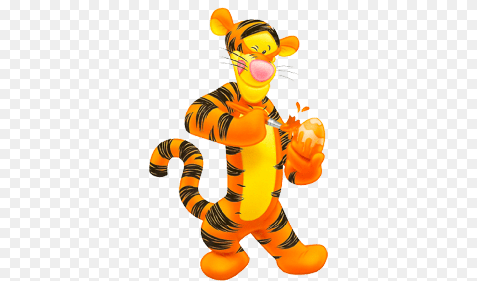 Easter Clip Art Tigger And Eeyore, Baby, Person, Juggling Free Transparent Png