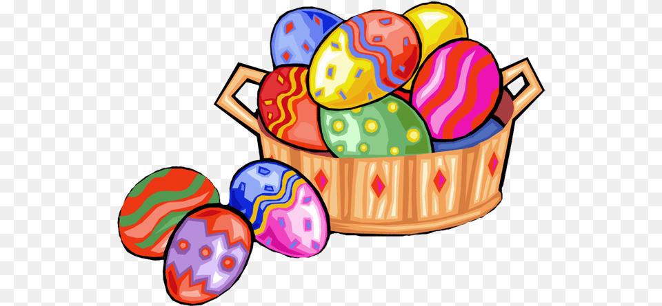 Easter Clipart Easter Eggs In Basket Clip Art, Easter Egg, Egg, Food, Baby Png Image