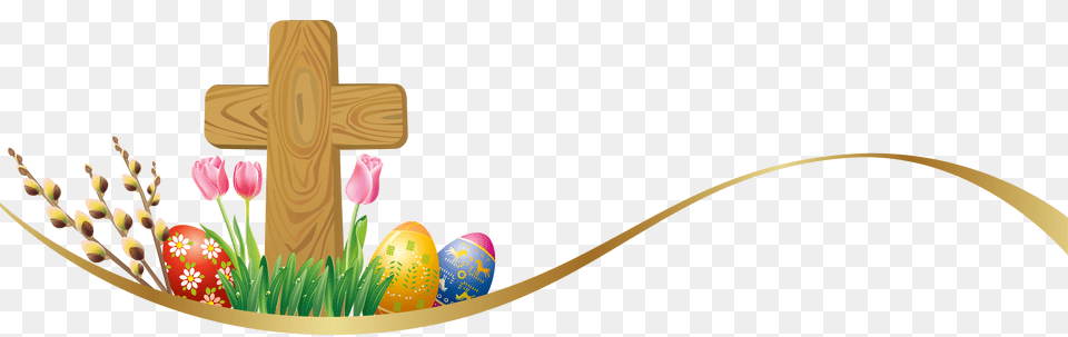 Easter Cross Clipart, Symbol, Egg, Food Free Png