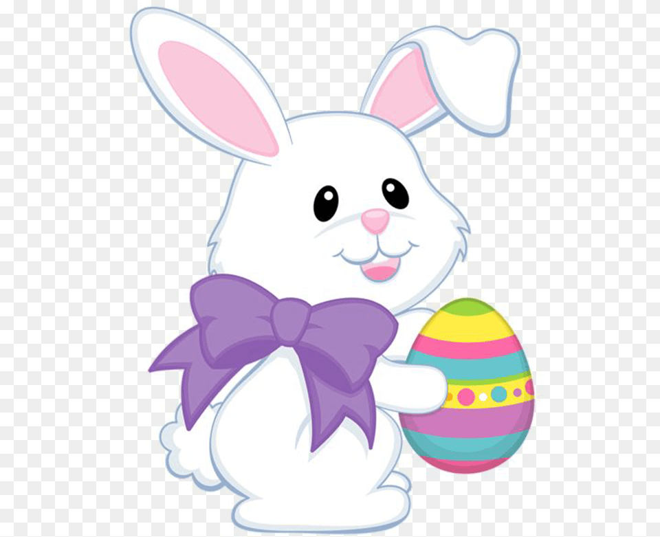Easter Cute Clipart Cute Easter Bunny Clipart, Purple, Face, Head, Person Free Png