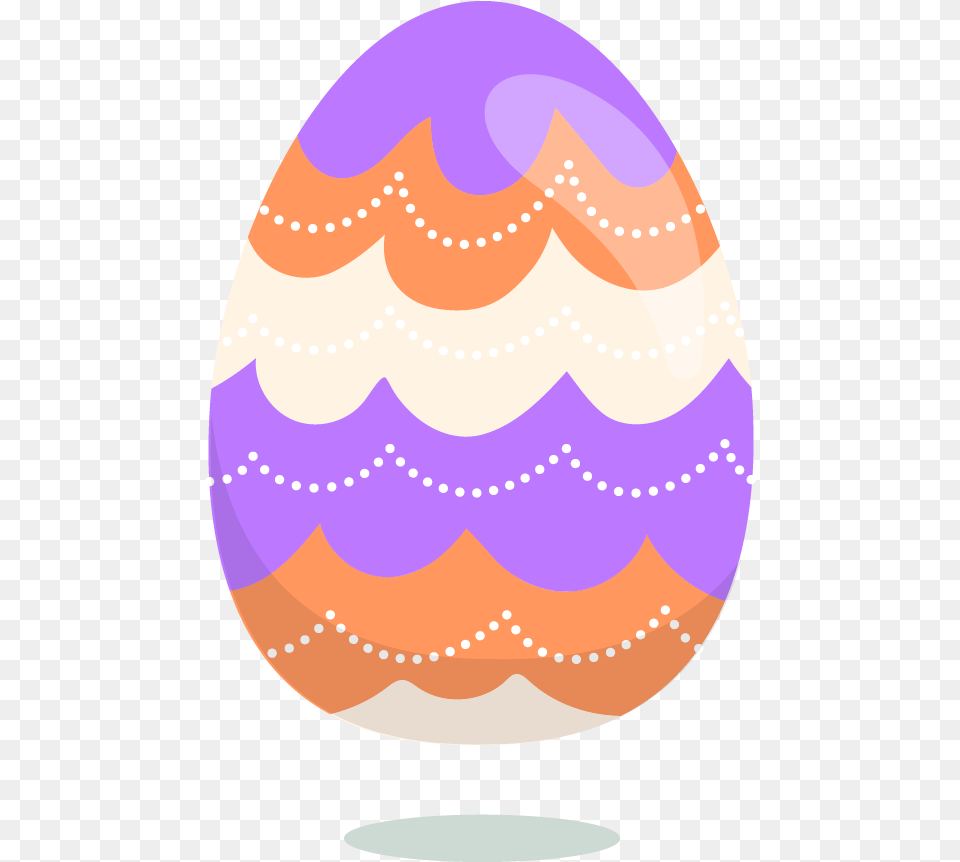 Easter Cute Purple Icon Language, Easter Egg, Egg, Food, Clothing Png
