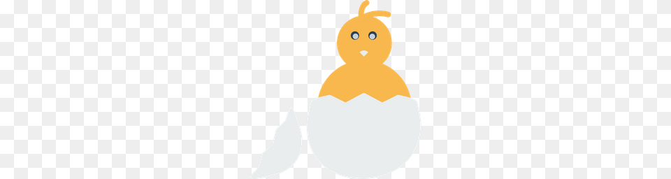 Easter Day Celebration Egg Chick Baby Broken Icon, Winter, Snowman, Snow, Outdoors Free Transparent Png