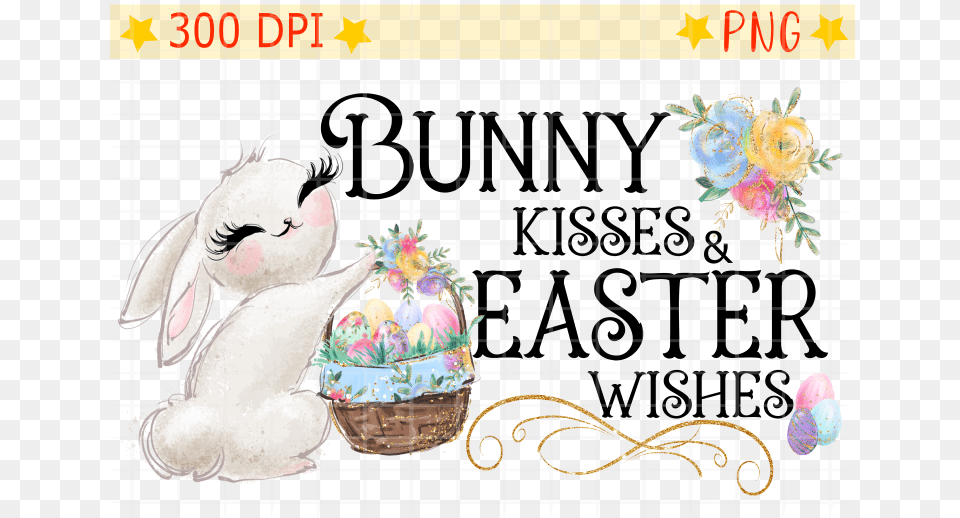 Easter Digital Rabbit Example Image Domestic Rabbit, Cream, Dessert, Food, Icing Png