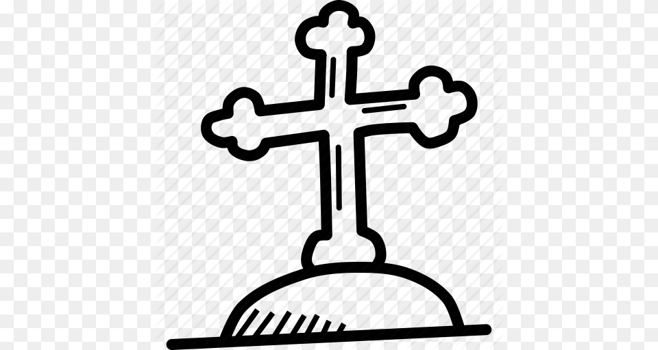 Easter Doodles, Cross, Symbol Free Transparent Png