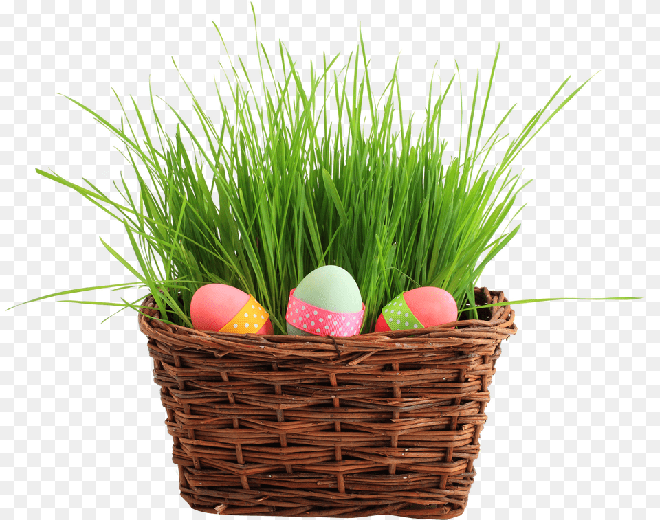 Easter Egg Basket Transparent, Plant, Food Png