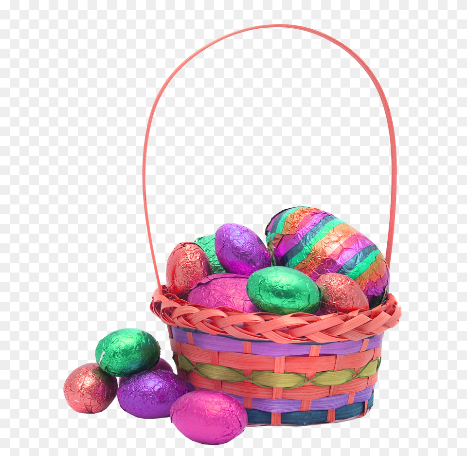 Easter Egg Basket Transparent Background, Food, Sweets Free Png