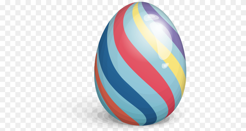 Easter Egg Blue Red, Food, Easter Egg, Astronomy, Moon Free Png Download