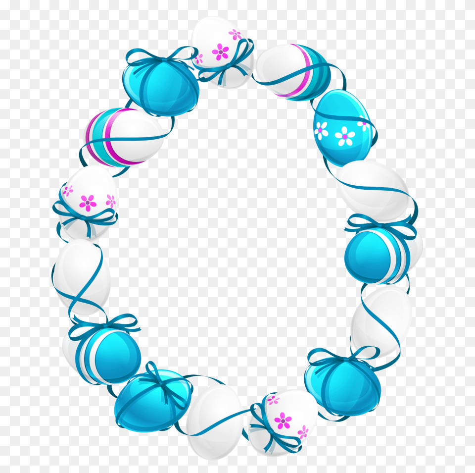 Easter Egg Border, Accessories, Bracelet, Jewelry, Chandelier Free Png Download