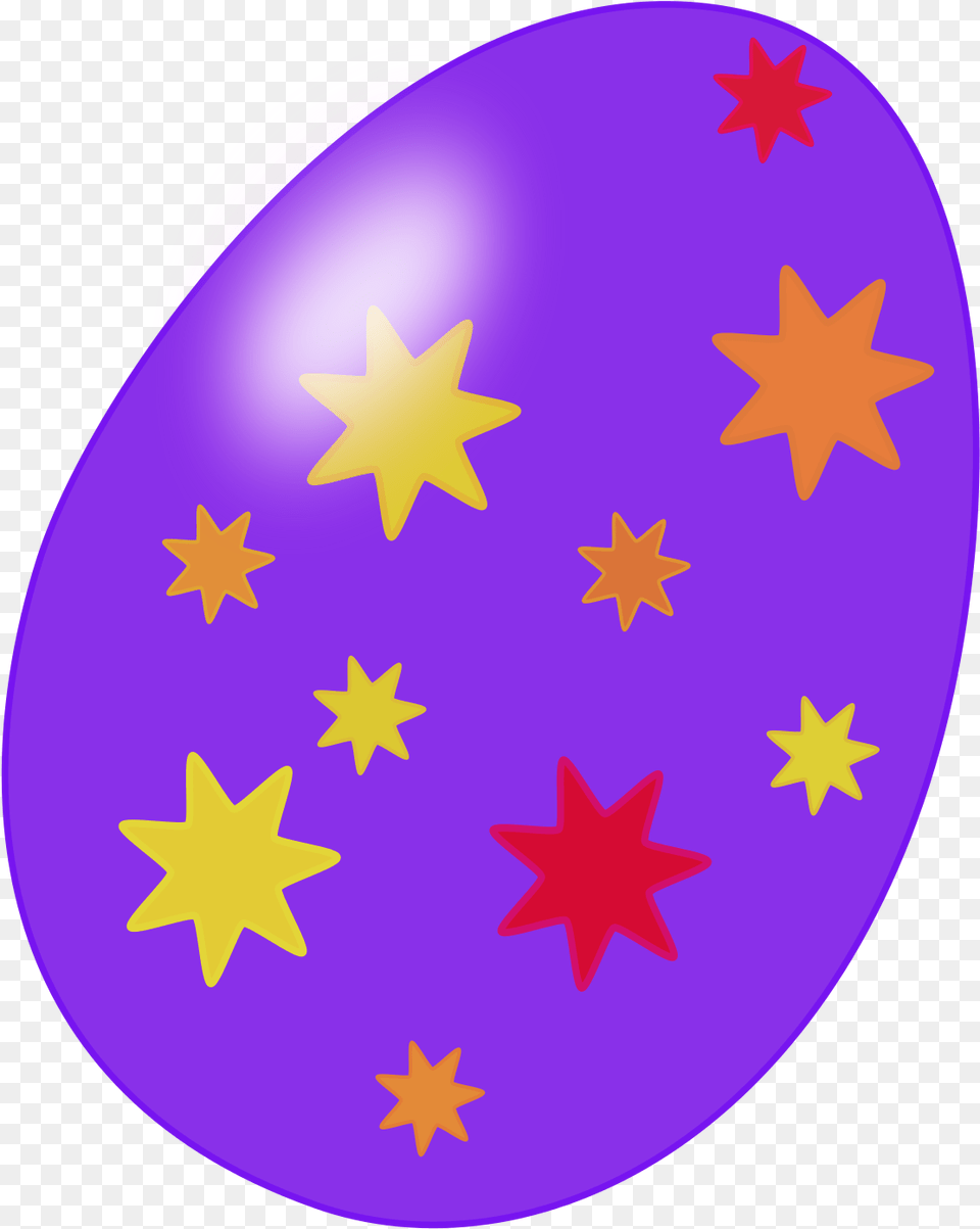Easter Egg Clip Art Easter Eggs With Stars, Food, Easter Egg Png