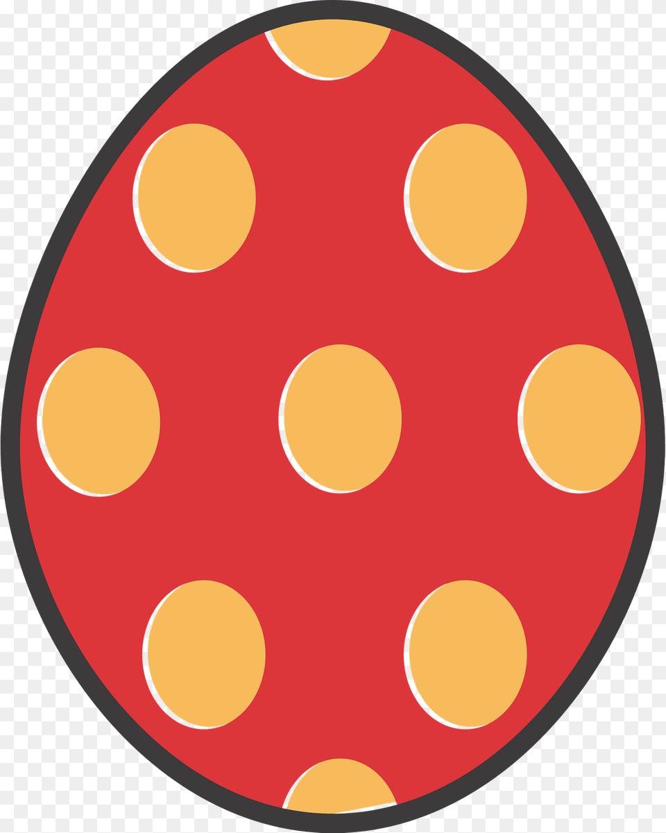 Easter Egg Clipart, Pattern, Food, Disk Free Png Download