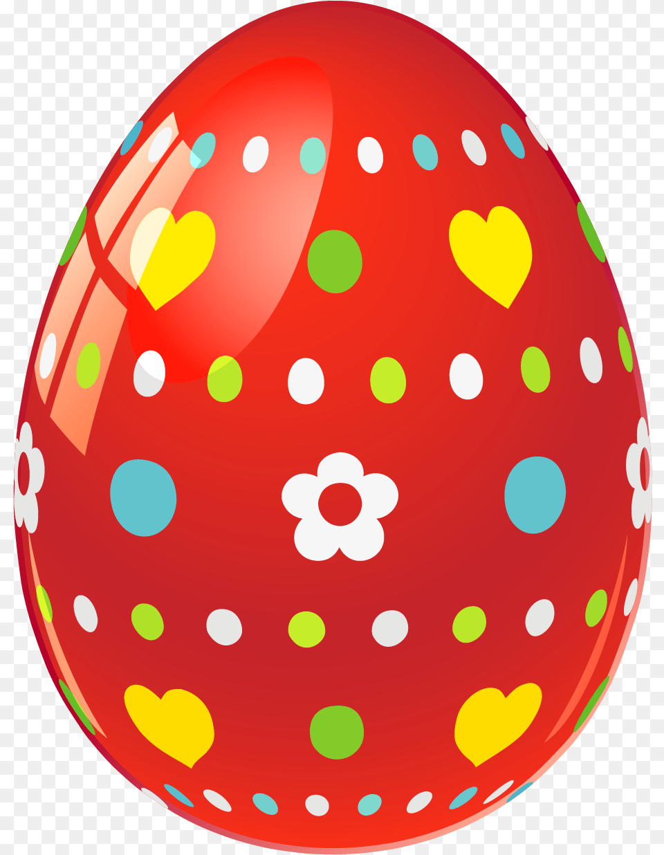 Easter Egg Clipart Red, Easter Egg, Food, Ball, Rugby Png Image