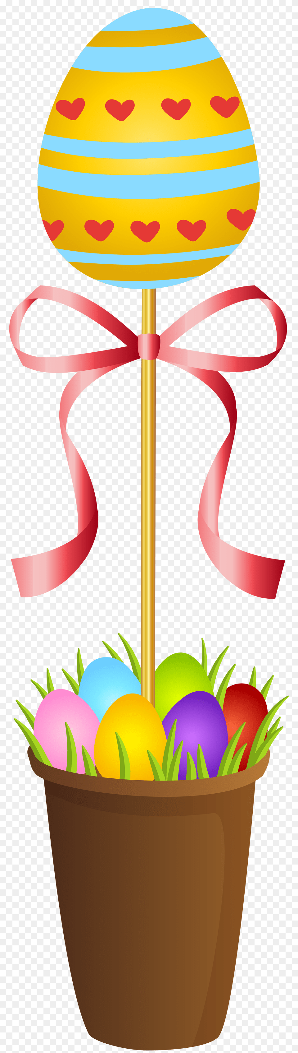 Easter Egg Decor Clip, People, Person, Food, Sweets Png