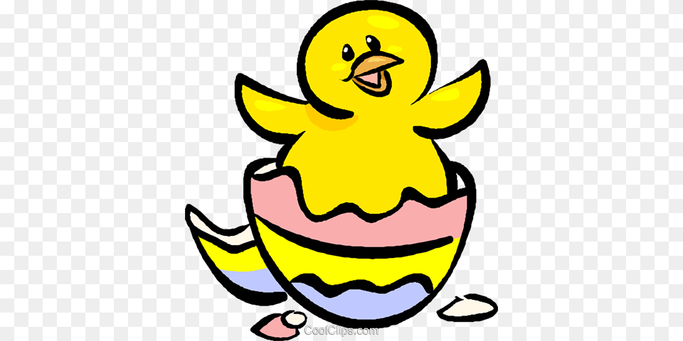 Easter Egg Hatching Royalty Vector Clip Art Illustration, Baby, Person, Food Free Png