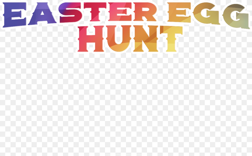 Easter Egg Hunt Graphics Poster, People, Person, Text Free Png Download