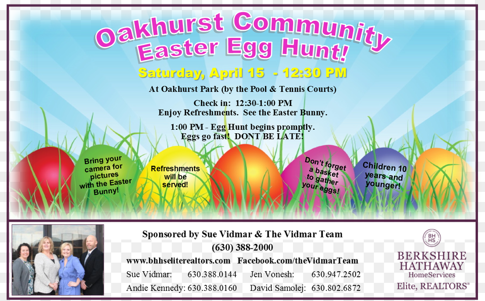 Easter Egg Hunt Saturday April 15 Flyer, Advertisement, Poster, Person, Food Png