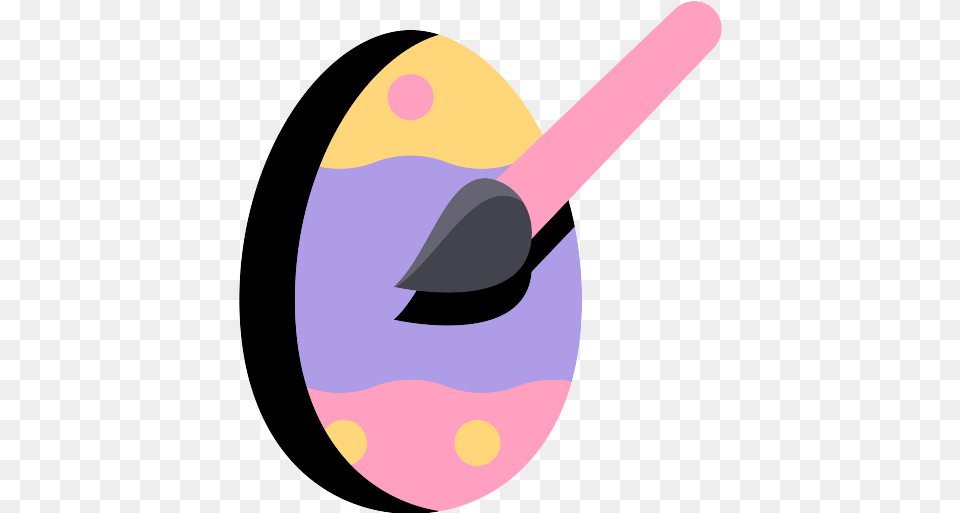 Easter Egg Icon Egg Decorating, Cutlery, Spoon, Brush, Device Free Transparent Png