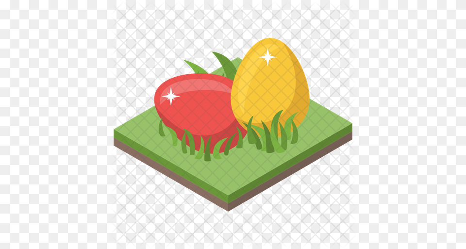 Easter Egg Icon Illustration, Food, People, Person Png Image