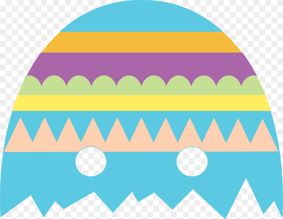 Easter Egg Mask Clipart, Easter Egg, Food Png Image