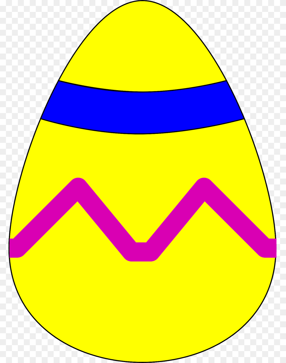 Easter Egg Yellow Clipart, Easter Egg, Food, Astronomy, Moon Free Png Download