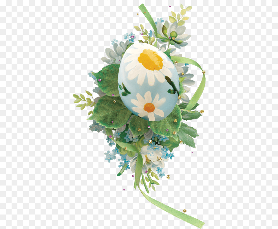 Easter Eggs Camomile, Plant, Flower, Egg, Food Png