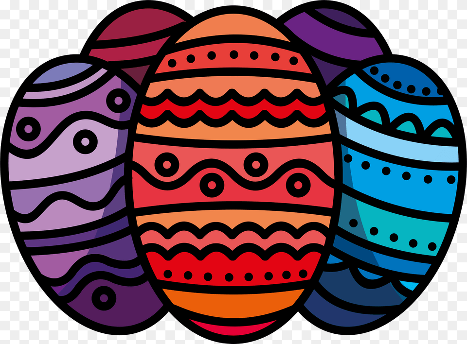 Easter Eggs Clipart, Easter Egg, Egg, Food, Ammunition Free Png Download