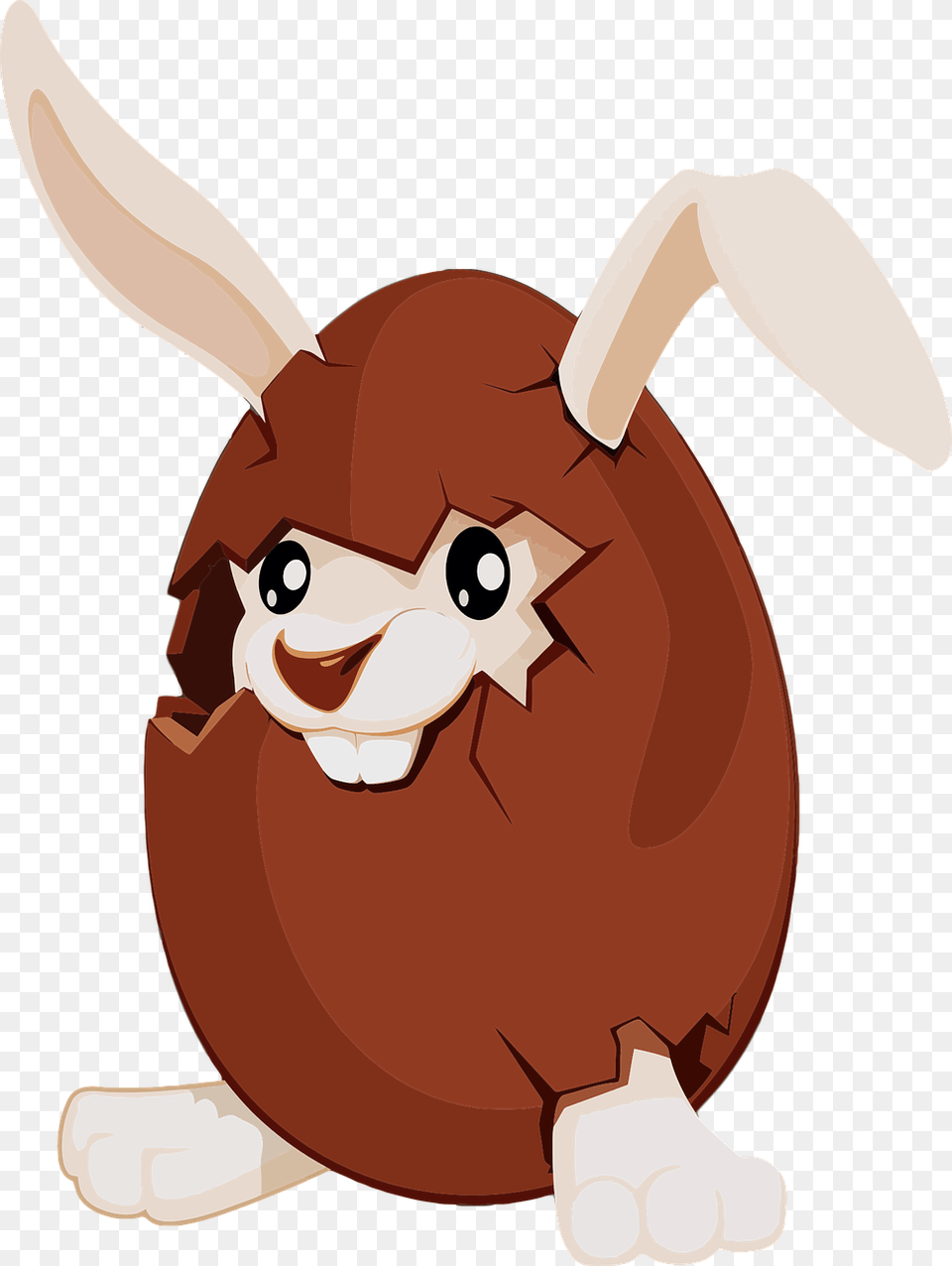 Easter Eggs Clipart With Bunnies, Animal, Mammal, Baby, Person Free Png