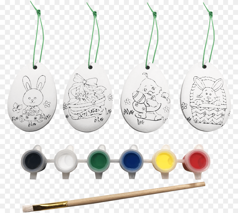 Easter Eggs Diy Paint Set Tubular Bell, Accessories, Jewelry, Necklace Free Transparent Png