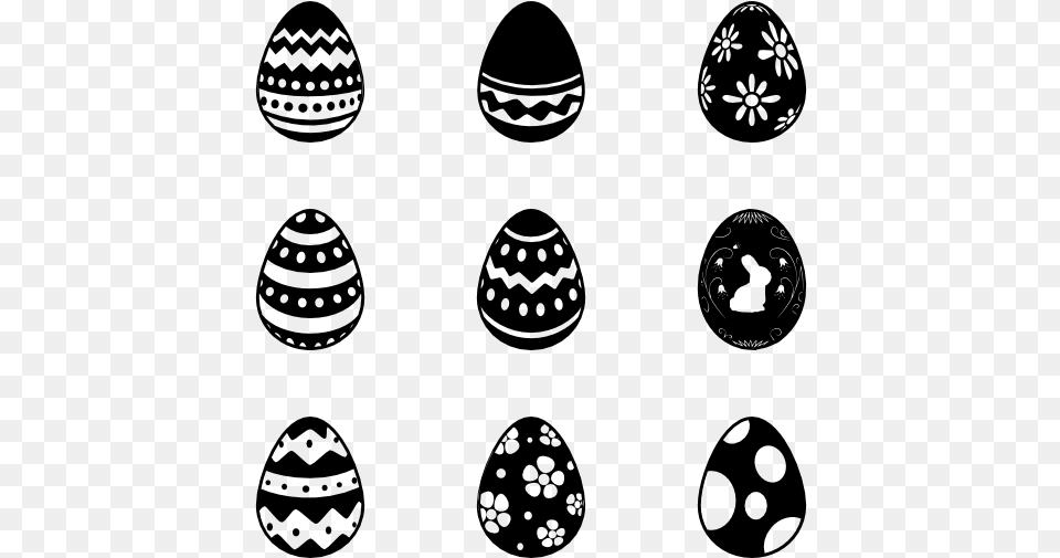 Easter Eggs Easter Egg Svg, Gray Free Transparent Png