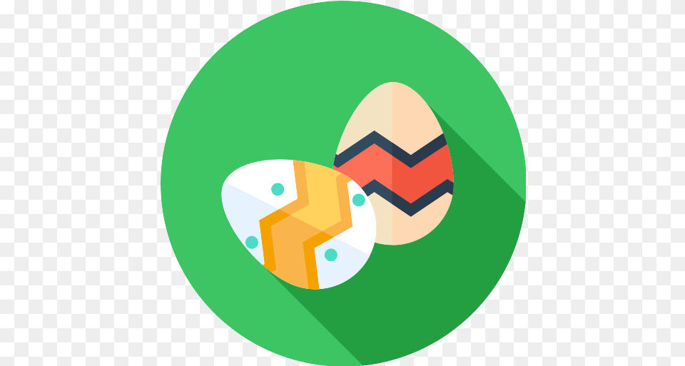 Easter Eggs Icon Illustration, Egg, Food, Easter Egg Png Image