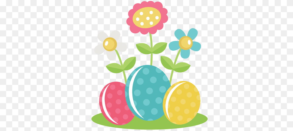 Easter Eggs With Flowers Svg Files For Scrapbooking Easter Eggs Flowers, Egg, Food, Easter Egg Free Png Download