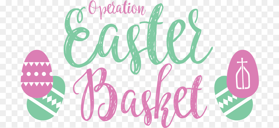 Easter Food Basket Donation, Text Free Png
