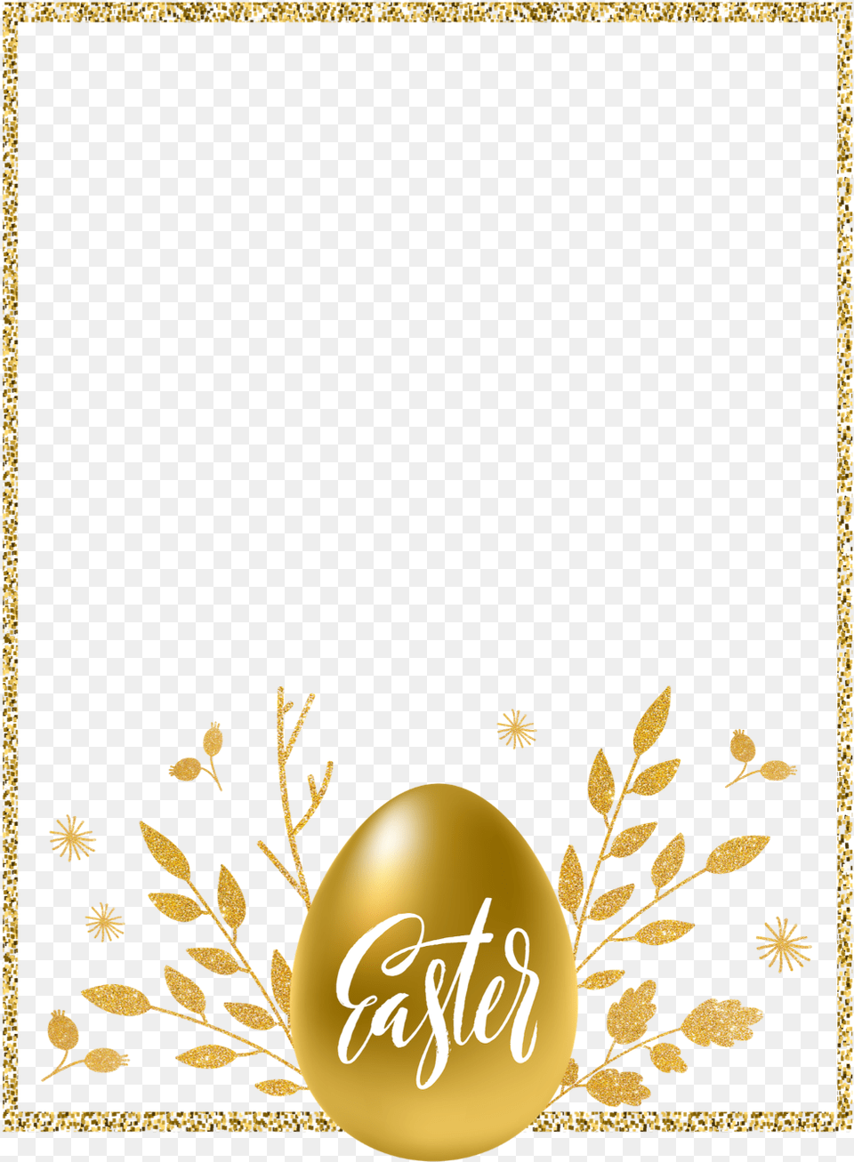 Easter Frame, Art, Mail, Greeting Card, Graphics Free Transparent Png