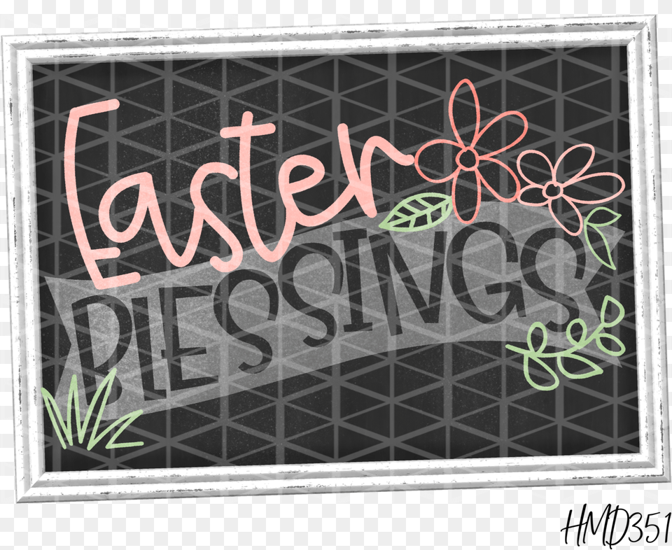 Easter Frame, Blackboard, Text Free Png Download