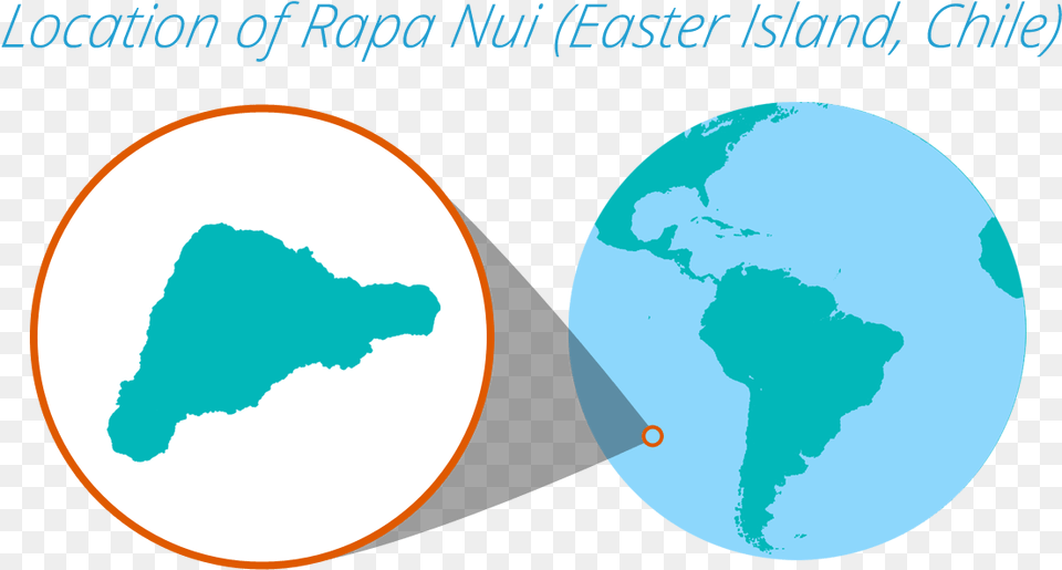 Easter Isalnd Location Isla Rapa Nui, Astronomy, Outer Space, Planet, Globe Free Png Download