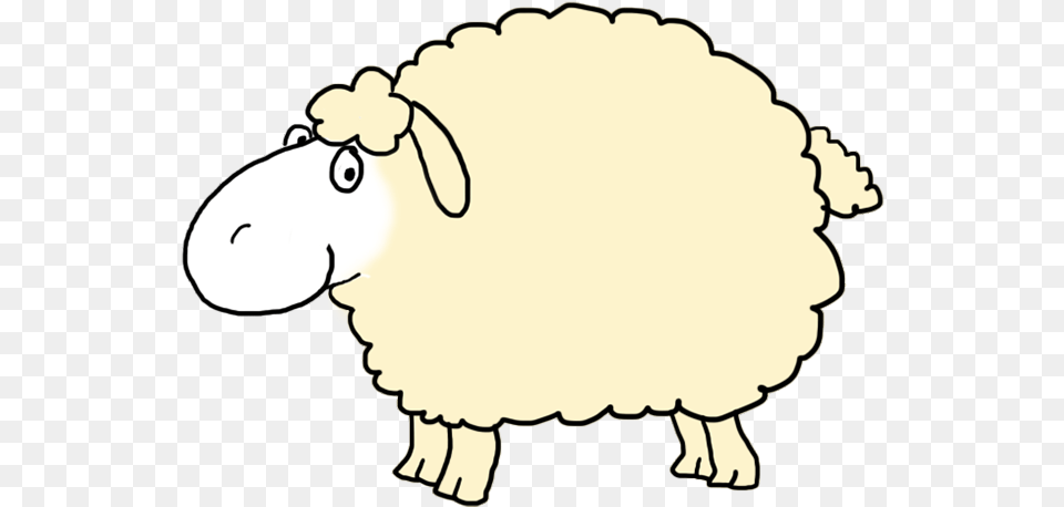 Easter Lamb Cartoon, Livestock, Animal, Mammal, Baby Free Transparent Png