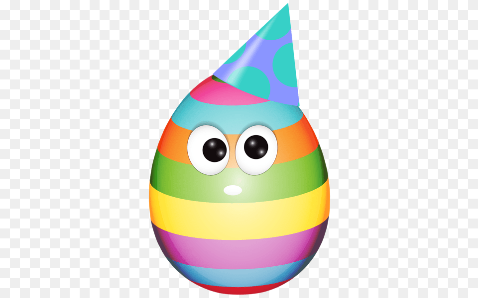 Easter Party Egg Transparent Clip Art Gallery, Clothing, Hat, Food Free Png Download