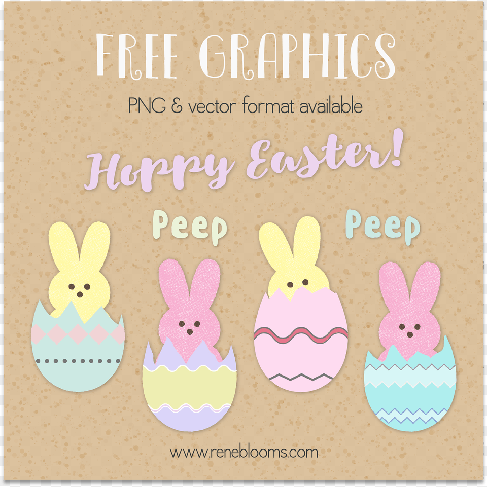 Easter Peeps Graphics Vector Domestic Rabbit Free Png Download