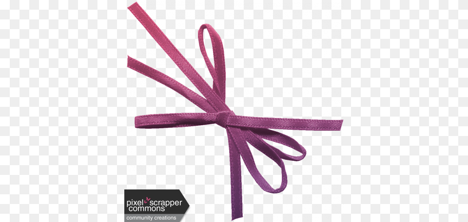 Easter Pink U0026 Purple Bow Graphic By Melissa Riddle Pixel Dragonfly, Cross, Symbol, Knot Free Png