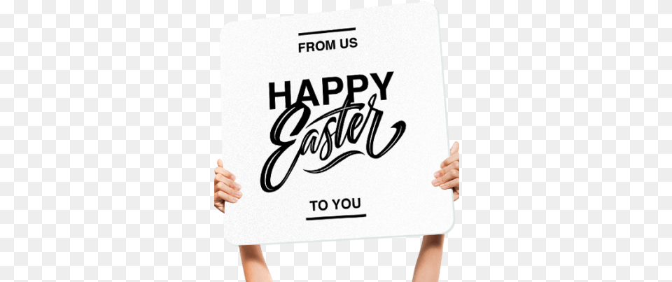 Easter Popsigns Heart, Text, Handwriting, Person Png Image