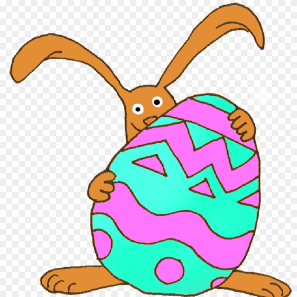 Easter Rabbit Clipart Clipart Egg, Food, Easter Egg, Baby Free Png Download