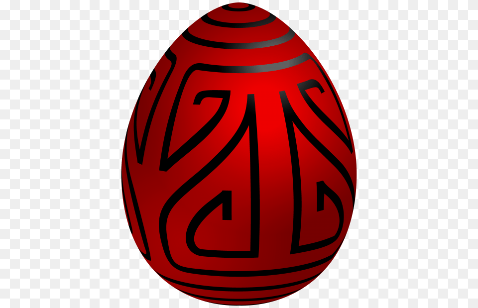 Easter Red Deco Egg, Easter Egg, Food, Ammunition, Grenade Png