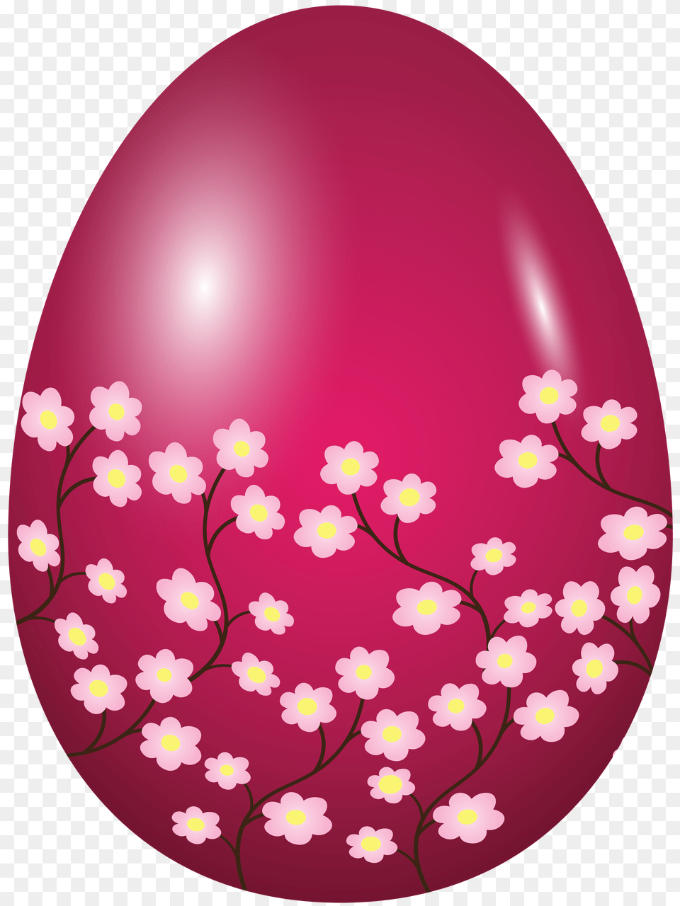 Easter Spring Egg Pink Clip Art, Graphics, Flower, Plant, Petal Free Transparent Png