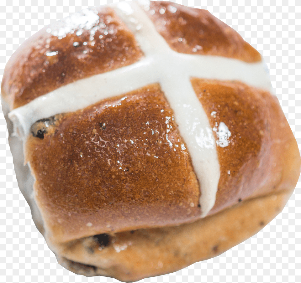 Easter Traditional Cutout Hot Cross Bun, Bread, Food Free Transparent Png